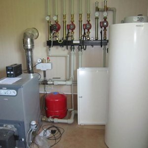 Монтаж и пуско-наладка систем отопления загородных домов в Подмосковье
